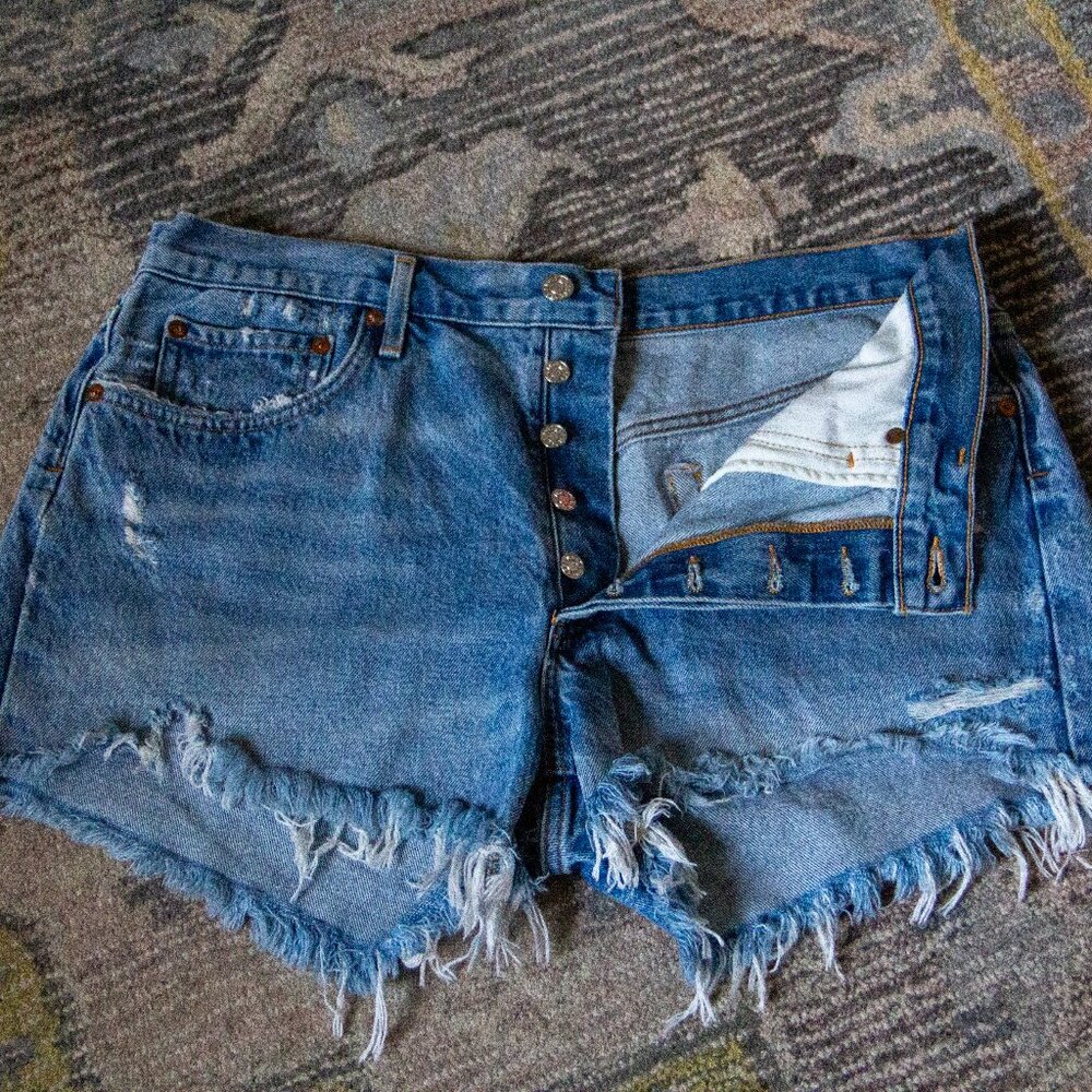Agolde Parker Vintage Cutoff Short, 32